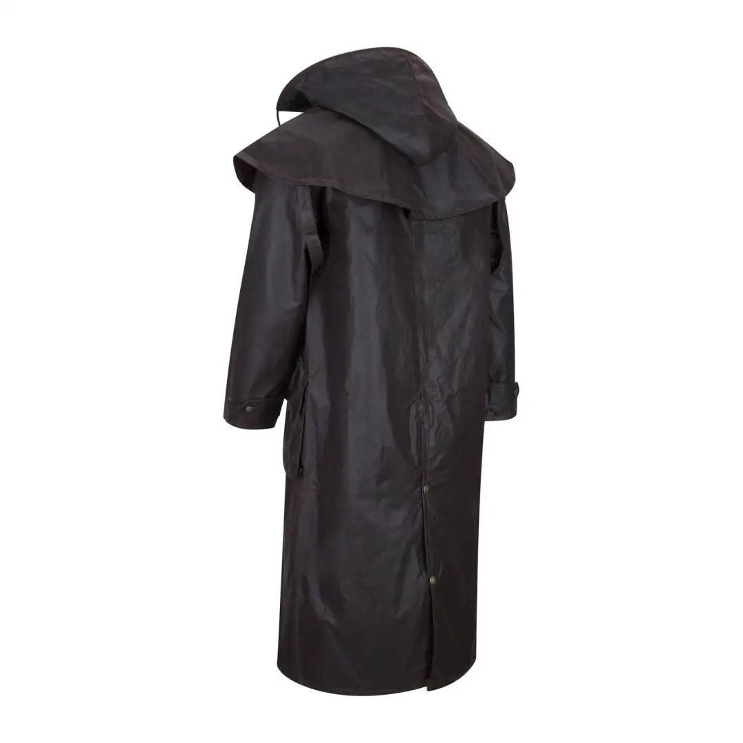 New Forest Stockman Full Length Wax Coat - Image 6