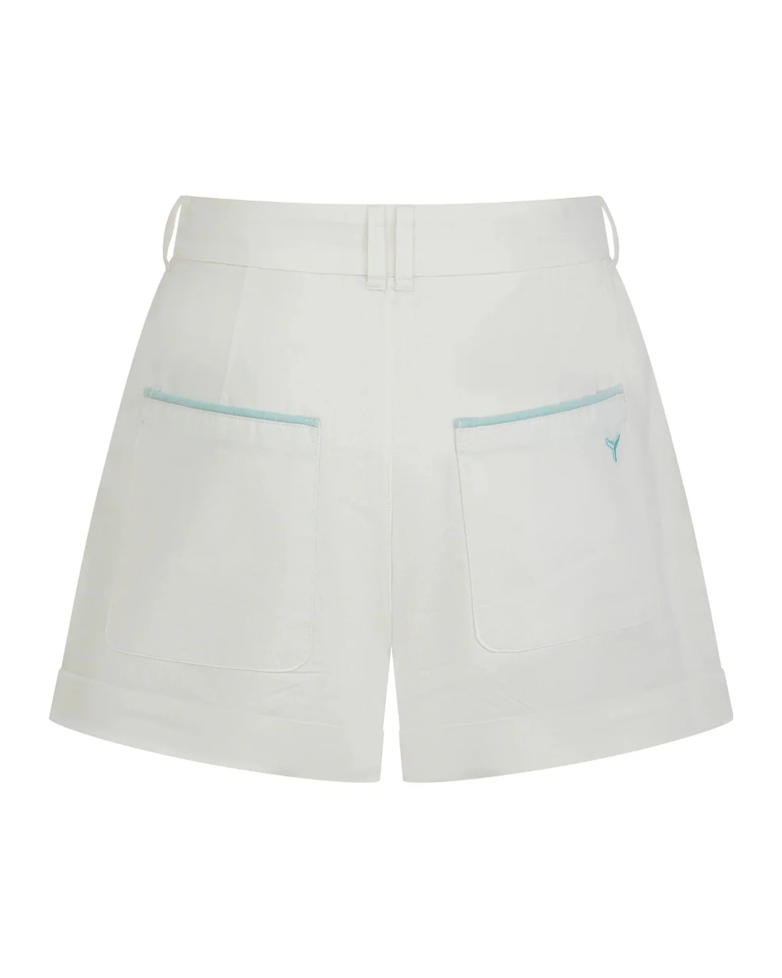 Whale of a Time Womens Oban Linen Shorts - Image 5